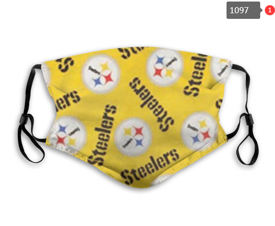 NFL Pittsburgh Steelers #21 Dust mask with filter